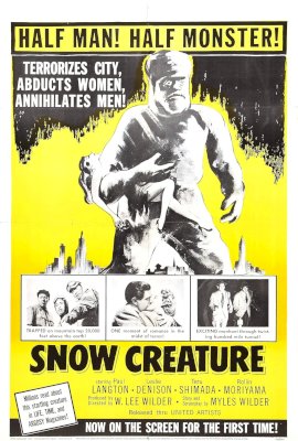 The Snow Creature (1954)